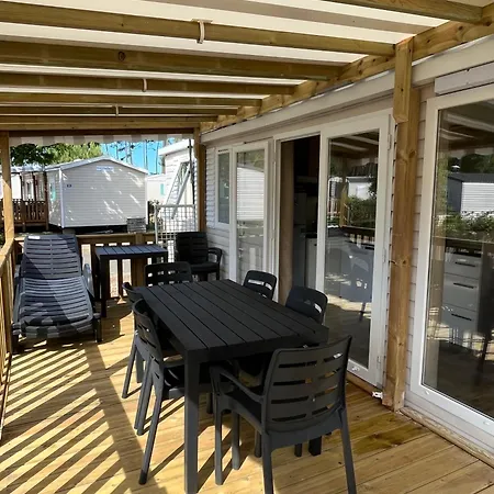 Mobilhome 6 8 Pers Les Dunes De Contis Parque de Campismo Saint-Julien-en-Born